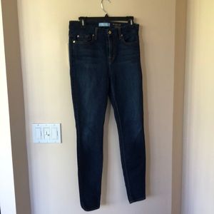 7 for All Mankind High Waist Skinny Jeans